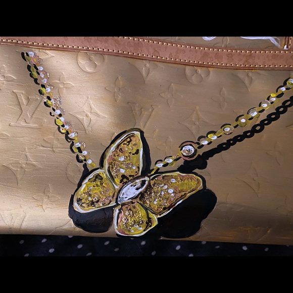 Custom painted Authentic Louis Vuitton Vernis Bag - Picture 9 of 16